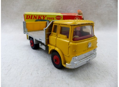 Dinky Toys 435 Bedford TK Tipper rare Variante à toit jaune avant