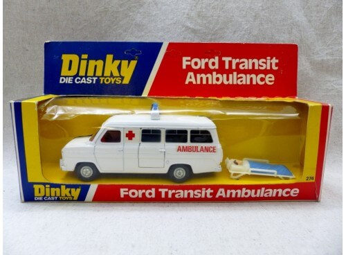 Dinky Toys 274 Ford Transit Ambulance Neuf Boite