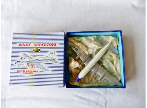 Dinky Toys 998 avion Bristol Britannia Airliner Canadian Pacific