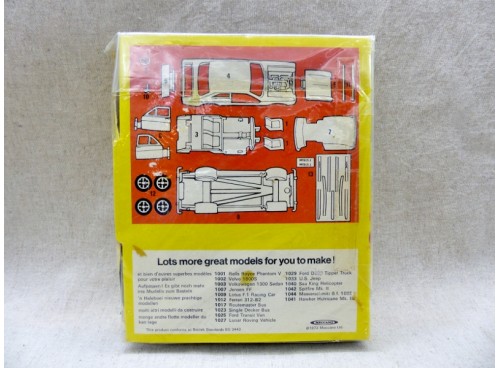 Dinky Toys 1006 Très Rare Kit Ford Escort Mexico