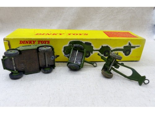 Dinky Toys 697 25 Pounder Field Gun Set  Coffret militaire
