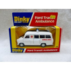 Dinky Toys 276 Ford Transit Ambulance (3) (variante avec brancard rouge)