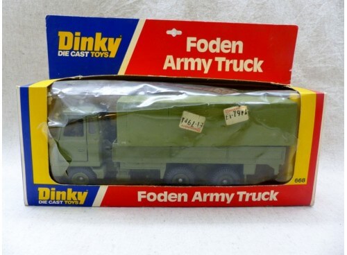 Dinky Toys 668 Foden Army Truck
