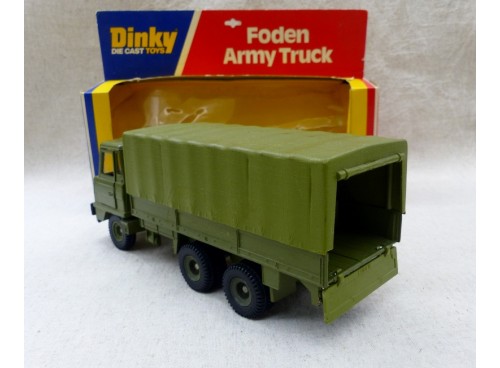 Dinky Toys 668 Foden Army Truck arriere