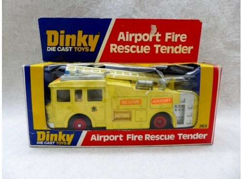 Dinky Toys 263 Camion Pompiers pour aéroport Airport Fire Rescue Tender (3)