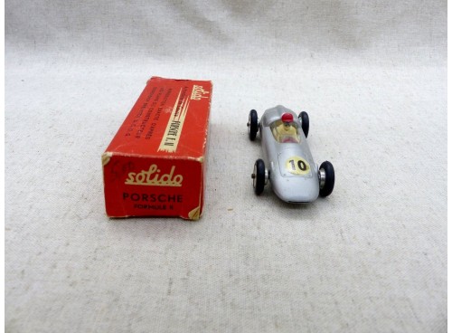 Porsche 911 F II Miniature Solido 1:43 - Couleur Argent, Fabriquée En France