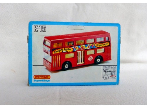 Matchbox K-15 Rare Bus Londonien "Visit the London Dungeon"