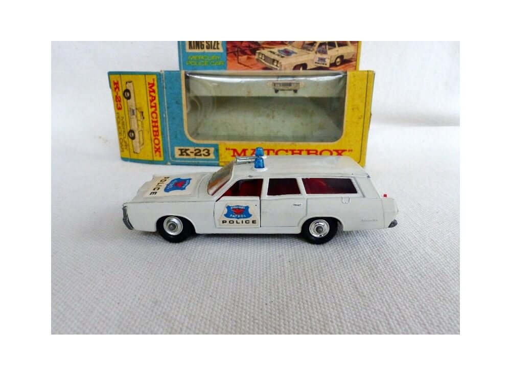 Matchbox mercury cheap police car