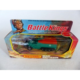 Matchbox K-108 BattleKings M3A1 Half Track Near Mint Box