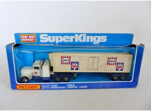 Matchbox K-31 SuperKings Camion Peterbilt Frigorifique Langnese - Iglo