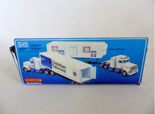 Matchbox K-31 SuperKings Camion Peterbilt Frigorifique Langnese - Iglo