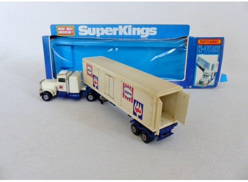 Matchbox K-31 SuperKings Camion Peterbilt Frigorifique Langnese - Iglo arrière