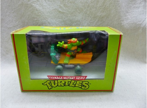Scalextric C338 Turtle Ninja Skateboard Michaelangelo Neuf/Boite