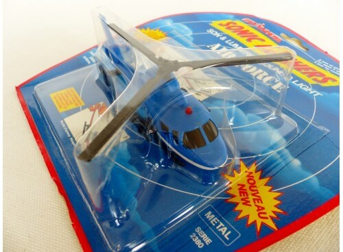 Majorette 2380 Sonic Flashers Air Force Hélicoptère de la Police detail