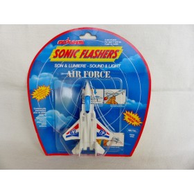Majorette 2380 Sonic Flashers Air Force Avion de Chasse VF 201