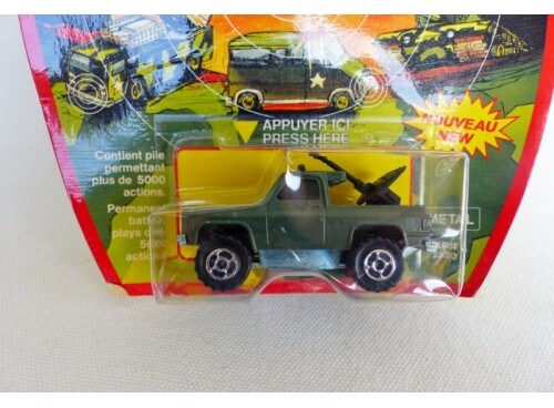 Majorette 2331 Sonic Flashers Special Forces Pick Up Militaire detail