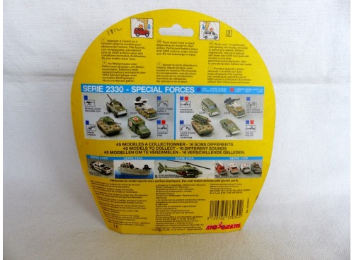 Majorette 2331 Sonic Flashers Special Forces Pick Up Militaire