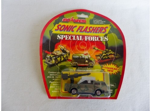 Majorette 2336 Sonic Flashers Special Forces Camion Militaire