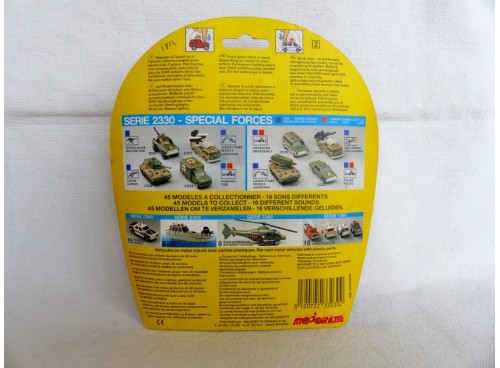 Majorette 2336 Sonic Flashers Special Forces Camion Militaire