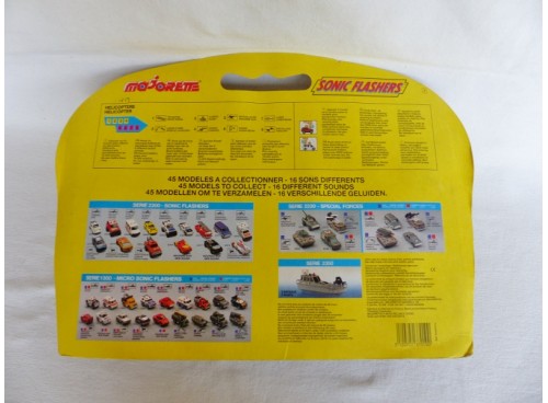 Majorette 2370 Sonic Flashers Blister pack special forces