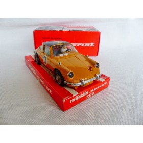 voiture de circuit Marklin 1310 Porsche 911 Targa Ocre