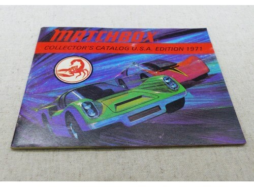 Catalogue Matchbox 1971 Edition originale USA