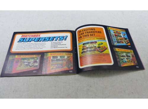 Catalogue Matchbox 1971 Edition originale USA
