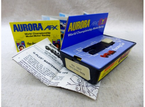 Aurora AFX G+ G-Plus 1837 Boite d'origine seule pour McLaren M29