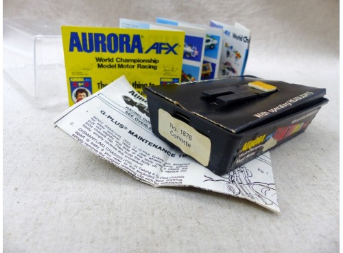Aurora AFX 1876 Flamethrower Boite d'origine seule pour Corvette