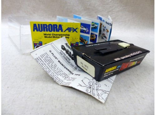 Aurora AFX Flamethrower 1875 Boite d'origine seule pour Monza