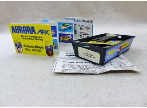 Aurora AFX Magnatraction 1944 Boite d'origine seule pour Ford Escort S
