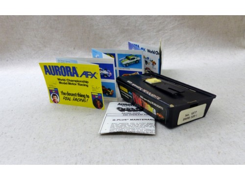 Aurora AFX Flamethrower 1877 Boite d'origine seule pour BMW 320 i