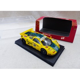 voiture circuit routier Ninco 50130 MC LAREN F1 GTR "HARRODS" Model Racing Slot Car