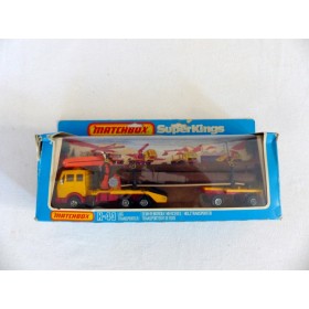 Matchbox SuperKings K-43 Semi-Remorque Mercedes Transport de bois Transporteur de Bois