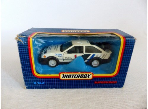 Matchbox SuperKings K-162 Ford Sierra Cosworth GEMINI Rally Car