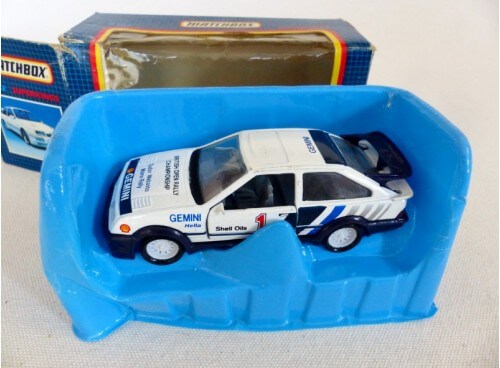 Matchbox SuperKings K-162 Ford Sierra Cosworth GEMINI Rally Car detail