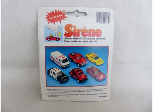 M.C. Toy 8988-93 3 inches Ferrari Testarossa Voiture Marshall 1/64°