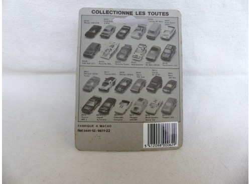 M.C.TOY Minisport 8441 8611 3 inches Peugeot 405 Turbo Neuve sous Blister