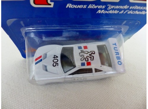 M.C.TOY Minisport 8441 8611 3 inches Peugeot 405 Turbo Neuve sous Blister détail