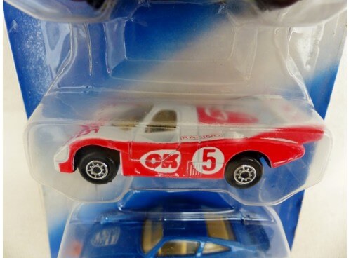 M.C.TOY MiniSport  3 inches 8441-52 set de 3 voitures 1/64° rouge