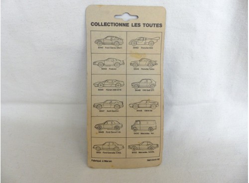 M.C.TOY MiniSport  3 inches 8441-52 set de 3 voitures 1/64°