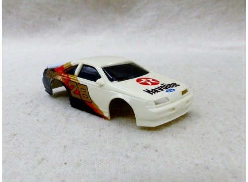 Tyco Nascar Havoline N° 28 carrosserie de slot car pour circuits Ho