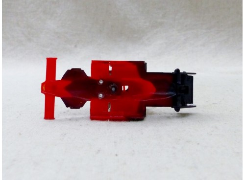 Tyco Formule 1 Indy N°8 carrosserie de slot car pour circuit Ho face intérieure