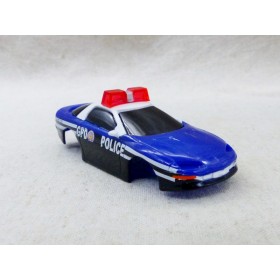 Tyco Gotham Police Dept Car carrosserie de slot car pour circuits Ho