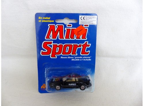 M.C.TOY MiniSport 3 inches Toyota MR2 Turbo Neuve en Blister