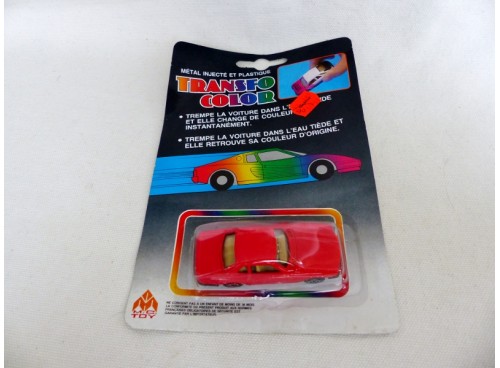 M.C.TOY Mini Sport 3 inches Mercedes coupé SLC Transfo Color rouge