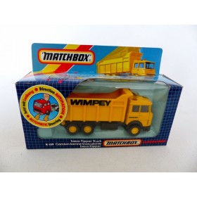 Matchbox King Size K-139 SuperKings Camion Iveco Wimpey Benne Basculante
