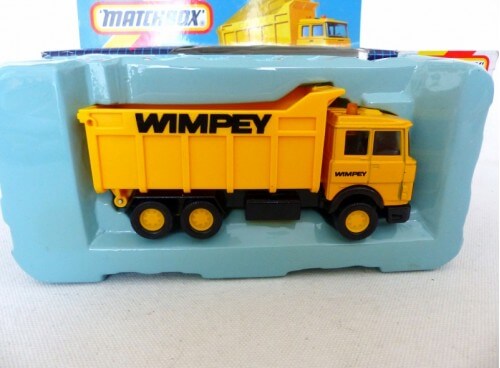 Matchbox King Size K-139 SuperKings Camion Iveco Wimpey Benne Basculante detail