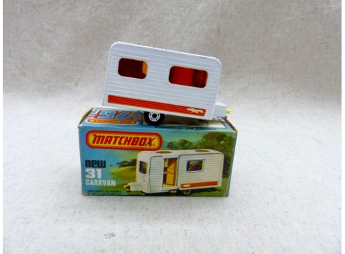 Matchbox Superfast MB31 Caravan neuve boite