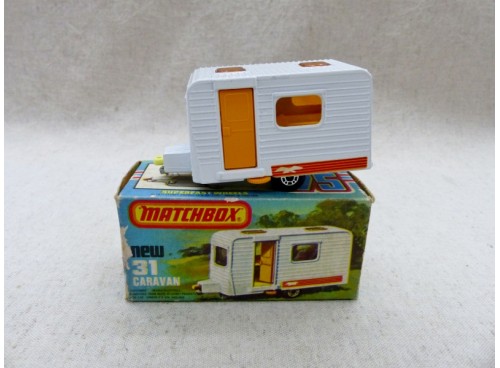 Matchbox Superfast MB31 Caravan neuve boite